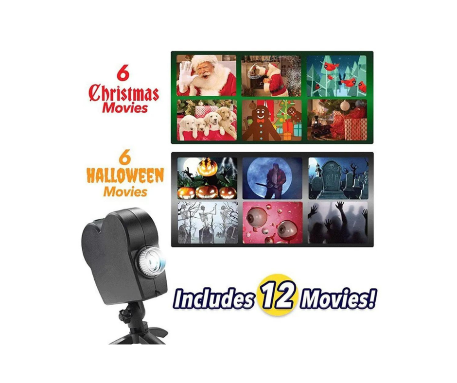 Halloween & Christmas Outdoor Ambient Projector